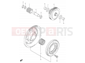 SUZUKI DR-Z400S K3 (2003) (E03,E28,E33) 7 - STARTER CLUTCH