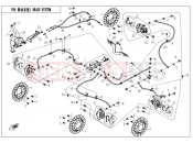 CFMOTO UFORCE 550 (CF500UU) BRAKE SYSTEM - F08