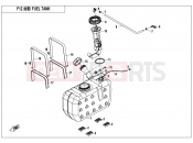 CFMOTO UFORCE 550 (CF500UU) FUEL TANK - F12