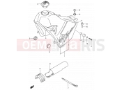 SUZUKI DR-Z400S K3 (2003) (E03,E28,E33) 35C - FUEL TANK (MODEL K3)