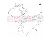 SUZUKI DR-Z400S K3 (2003) (E03,E28,E33) 38C - FRAME COVER (MODEL K3/K4)