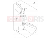 SUZUKI DR-Z400S K3 (2003) (E03,E28,E33) 45A - KNUCKLE COVER (MODEL K3/K4 OPT)