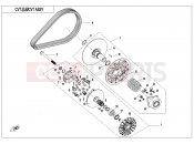 CFMOTO UFORCE 550 (CF500UU) CVT ASSY - E05-A-V2