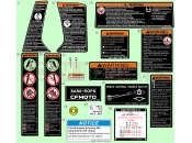 CFMOTO UFORCE 600 (CF600UTR) WARNING DECAL - F19-2-A-V3