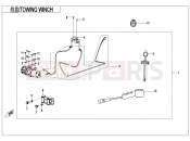 CFMOTO UFORCE 600 (CF600UTR) TOWING WINCH - F15-2