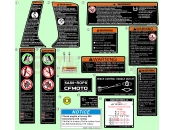 CFMOTO UFORCE 600 (CF600UTR) WARNING DECAL - F19-2-A-V3