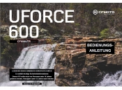 CFMOTO UFORCE 600 (CF600UTR) OWNER\'S MANUAL(GERMAN) - F38-C
