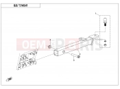 CFMOTO UFORCE 600 (CF600UTR) TOWBAR(LONG, BLOT CONNECTION) - F40-B