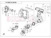 CFMOTO UFORCE 600 (CF600UTR) CVT AIR PIPE - F00-2-V4