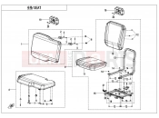 CFMOTO UFORCE 600 (CF600UTR) SEAT - F13