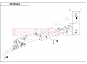 CFMOTO UFORCE 600 (CF600UTR [T1b] ) TOWBAR(LONG, BLOT CONNECTION) - F40-B