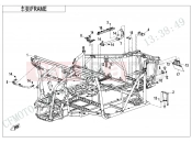 CFMOTO UFORCE 600 (CF600UTR [T1b] ) FRAME - F03-V1