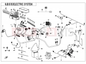 CFMOTO UFORCE 600 (CF600UTR [T1b] ) ELECTRIC SYSTEM - F15-1-A-V4