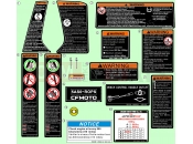 CFMOTO UFORCE 600 (CF600UTR [T1b] ) WARNING DECAL - F19-2-A-V1