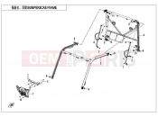 CFMOTO UFORCE 600 (CF600UTR [T1b] ) BUMPER @^ CAB FRAME - F23