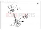CFMOTO UFORCE 600 (CF600UTR [T1b] ) CRANKSHAFT @^ CONNECTING ROD @^ PISTON ASSY. - E04