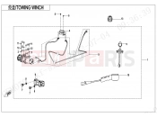 CFMOTO UFORCE 600 (CF600UTR [T1b] ) TOWING WINCH - F15-2