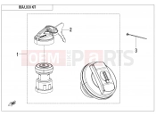 CFMOTO UFORCE 600 (CF600UTR [T1b] ) LOCK KIT - F01-A-V2