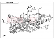 CFMOTO UFORCE 600 (CF600UTR [T1b] ) FRAME - F03