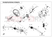 CFMOTO UFORCE 600 (CF600UTR [T1b] ) STEERING SYSTEM - F10