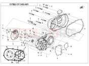 CFMOTO UFORCE 600 (CF600UTR [T1b] ) CVT CASE ASSY. - E01-3-V2