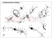 CFMOTO UFORCE 600 (CF600UTR [T1b] ) STEERING SYSTEM(EPS) - F10-V2