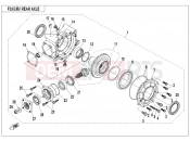 CFMOTO UFORCE 800 (CF800-3) REAR AXLE - F33
