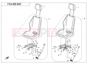 CFMOTO UFORCE 800 (CF800-3) SEAT - F13-A