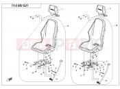 CFMOTO UFORCE 800 (CF800-3) SEAT  - F13-B