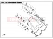 CFMOTO UFORCE 800 (CF800-3) CYLINDER HEAD COVER ASSY