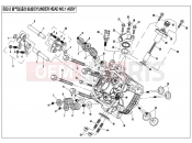 CFMOTO UFORCE 800 (CF800-3) CYLINDER HEAD NO.1 ASSY.