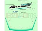 CFMOTO UFORCE 800 (CF800-3) U8 CHARACTER DECALS - F19-I