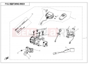 CFMOTO UFORCE 800 (CF800-3) TOWING WINCH - F15-2