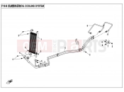 CFMOTO UFORCE 800 (CF800-3) OIL COOLING SYSTEM - F18-2