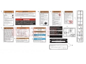 CFMOTO UFORCE 800 (CF800-3) AMERICAN WARNING DECALS - F19-D-V2
