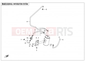 CFMOTO UFORCE 800 (CF800-3) FUEL EVAPORATION SYSTEM - F36-V2