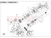 CFMOTO UFORCE 800 (CF800-3) TRANSMISSION SYSTEM (2) - E06-2-A