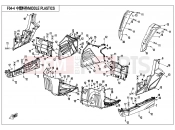 CFMOTO UFORCE 800 (CF800UTR-2) MIDDLE PLASTICS - F04-4