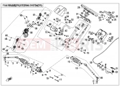 CFMOTO UFORCE 800 (CF800UTR-2) STEERING SYSTEM( EPS) - F10-B-V2