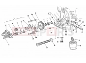 DUCATI 907 I.E. OIL PUMP - FILTER » LUBRICATION SYSTEM