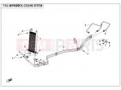 CFMOTO UFORCE 800 (CF800UTR-2) OIL COOLING SYSTEM - F18-2