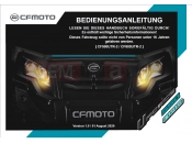 CFMOTO UFORCE 800 (CF800UTR-2) OWNER'S MANUAL(German) - F38-C