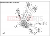 CFMOTO UFORCE 800 (CF800UTR-2) CYLINDER HEAD NO.2 ASSY. - E02-6-V2