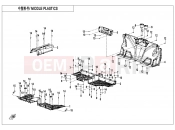 CFMOTO 2025 UTV UFORCE 800 (CF800UTR-4) MIDDLE PLASTICS - F04-4