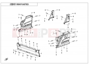 CFMOTO 2025 UTV UFORCE 800 (CF800UTR-4) REAR PLASTICS - F04-5