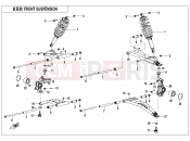 CFMOTO 2025 UTV UFORCE 800 (CF800UTR-4) FRONT SUSPENSION - F05