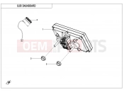 CFMOTO 2025 UTV UFORCE 800 (CF800UTR-4) DASHBOARD - F17