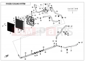 CFMOTO 2025 UTV UFORCE 800 (CF800UTR-4) COOLING SYSTEM - F18-V1