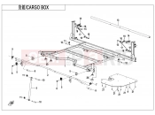 CFMOTO 2025 UTV UFORCE 800 (CF800UTR-4) CARGO BOX - F22-2