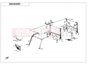 CFMOTO 2025 UTV UFORCE 800 (CF800UTR-4) BUMPER @^ CAB FRAME - F23-A